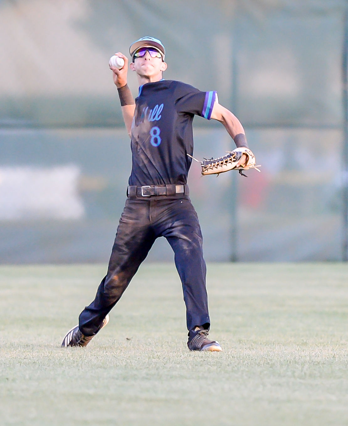 Friday night baseball action